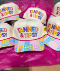 ‘TANNED & TIPSY’ Trucker Hat