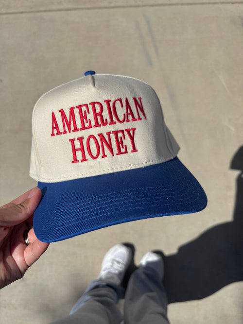 American Honey Embroidered Trucker Hat