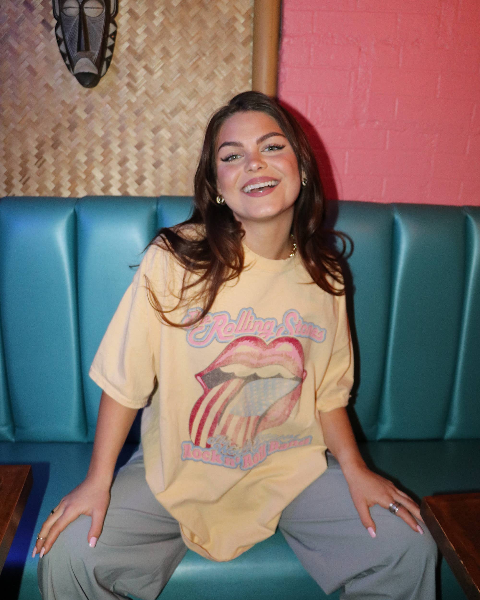 Rolling Stones Yellow Graphic Tee (S-2XL)