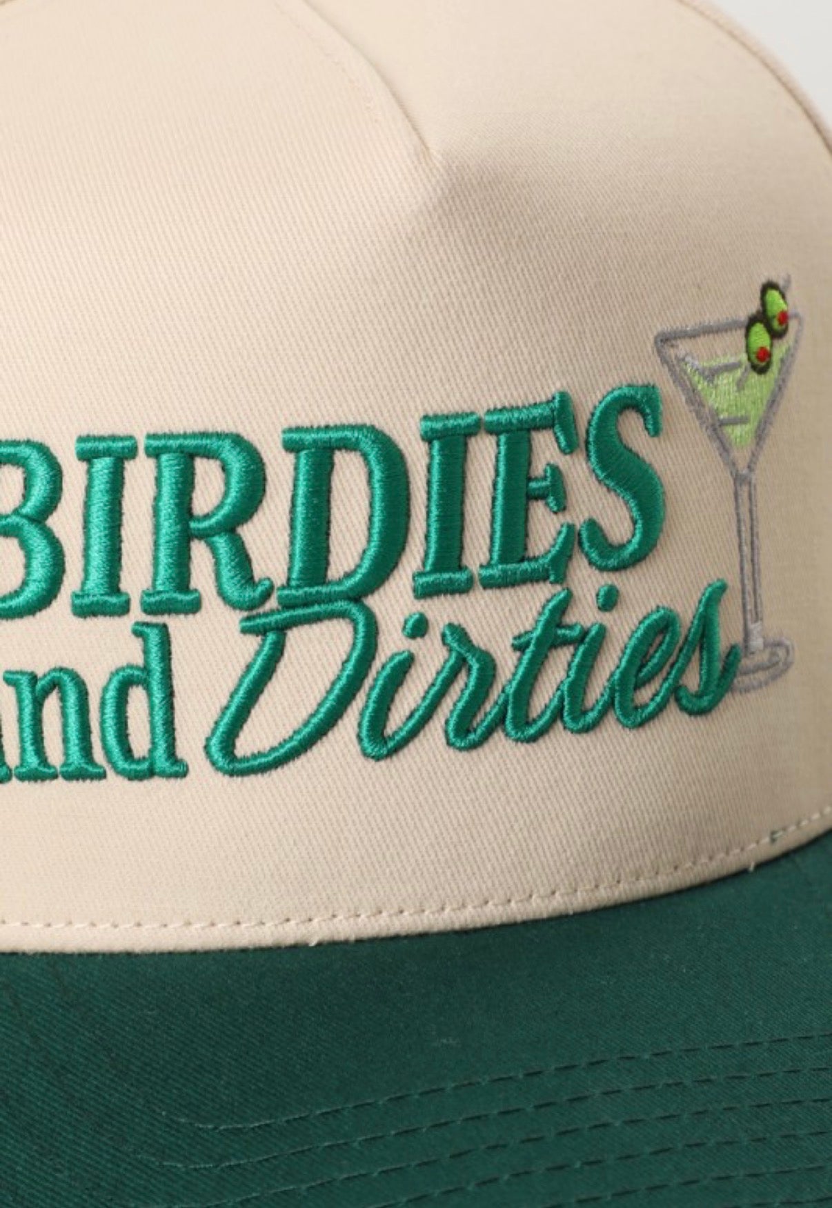 Golf Girlie ‘Birdies and Dirties” Trucker hat