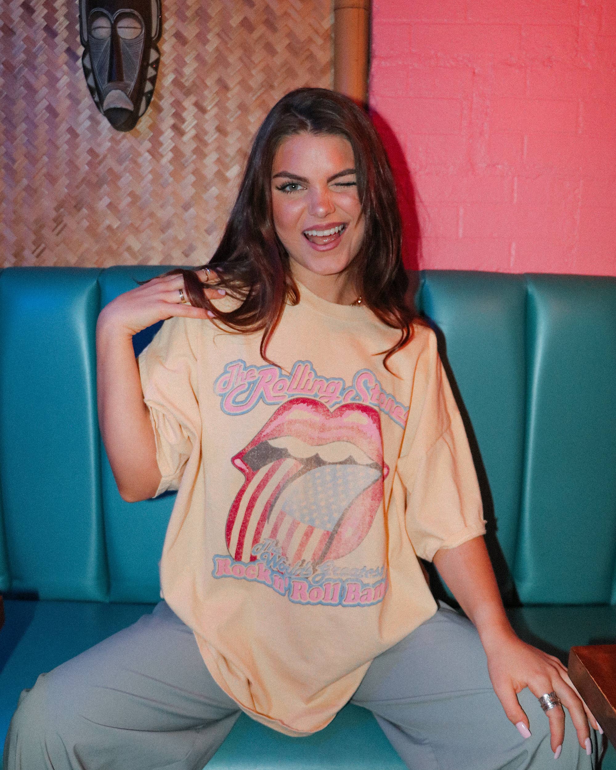Rolling Stones Yellow Graphic Tee (S-2XL)