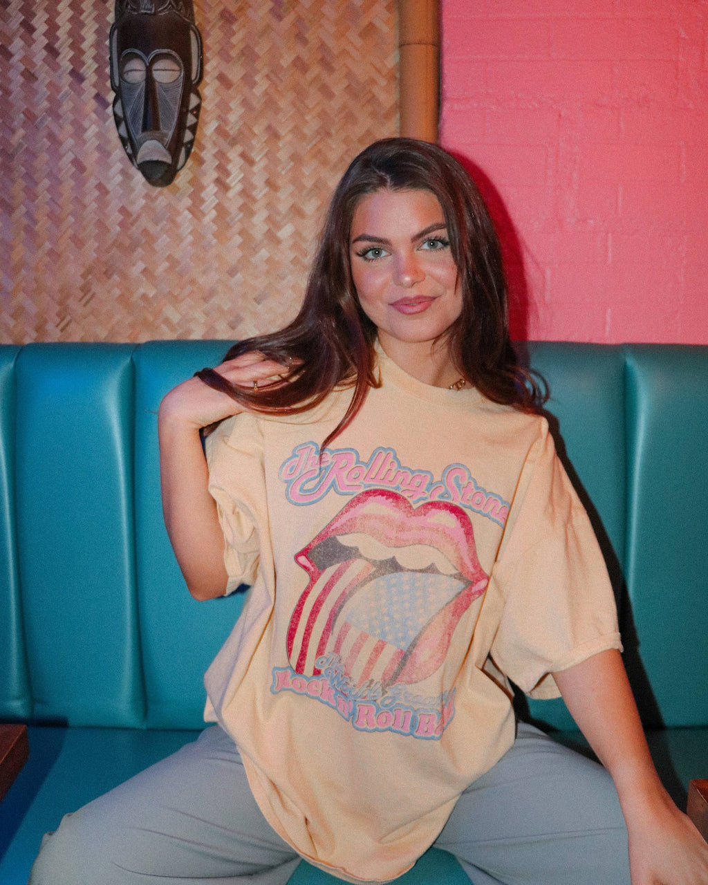 Rolling Stones Yellow Graphic Tee (S-2XL)