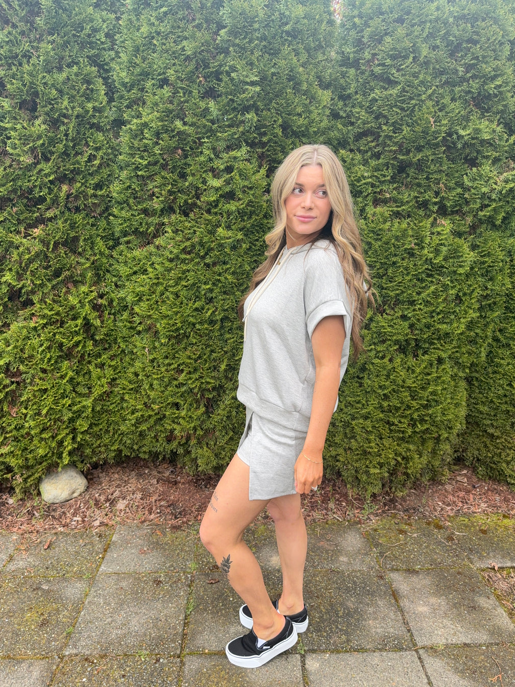 ‘Sporty girl’ Skort Lounge Set