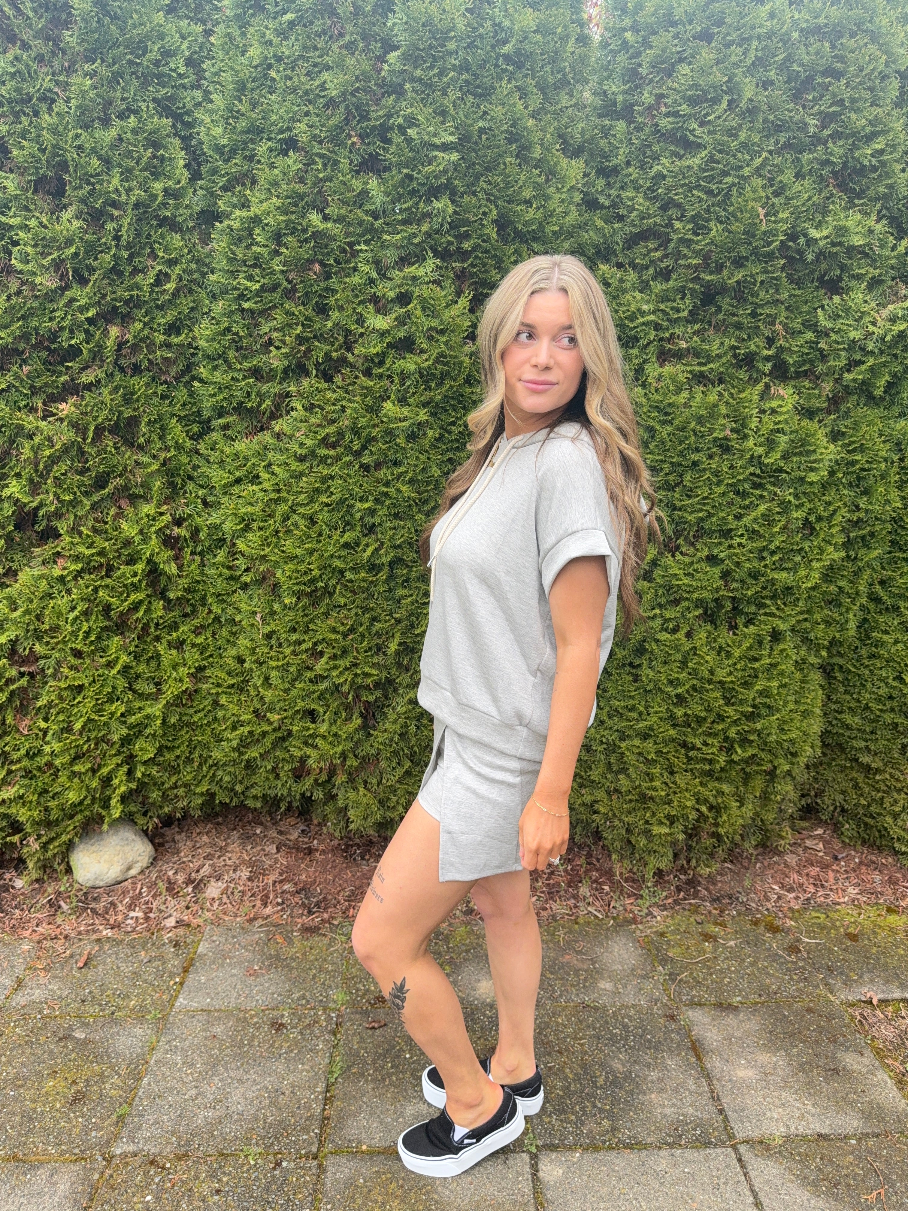 ‘Sporty girl’ Skort Lounge Set