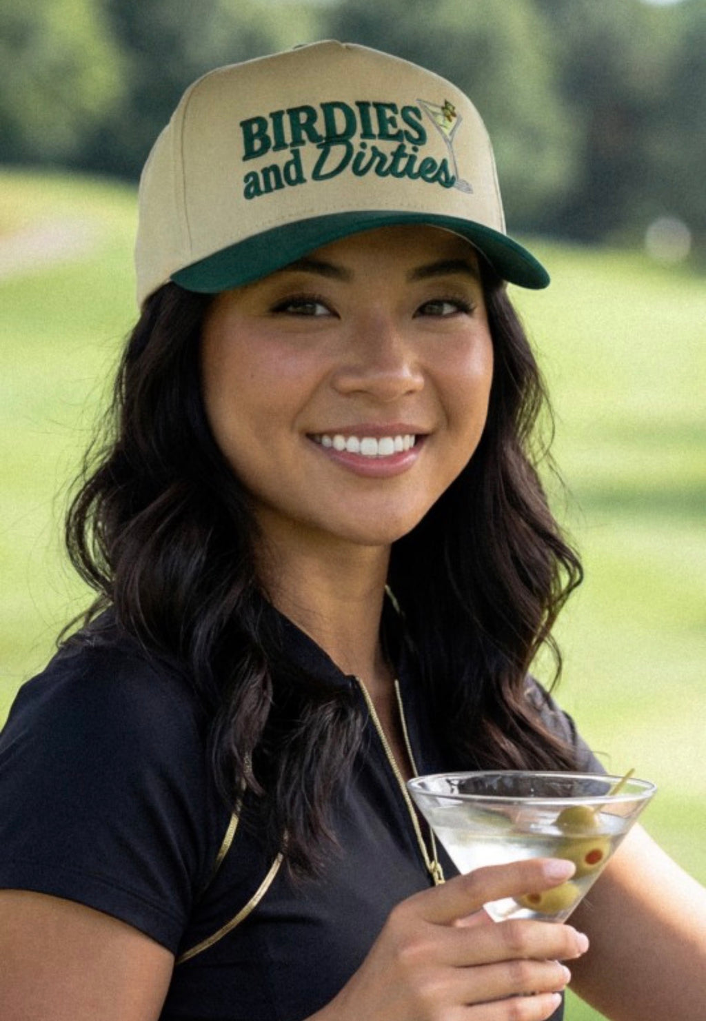 Golf Girlie ‘Birdies and Dirties” Trucker hat