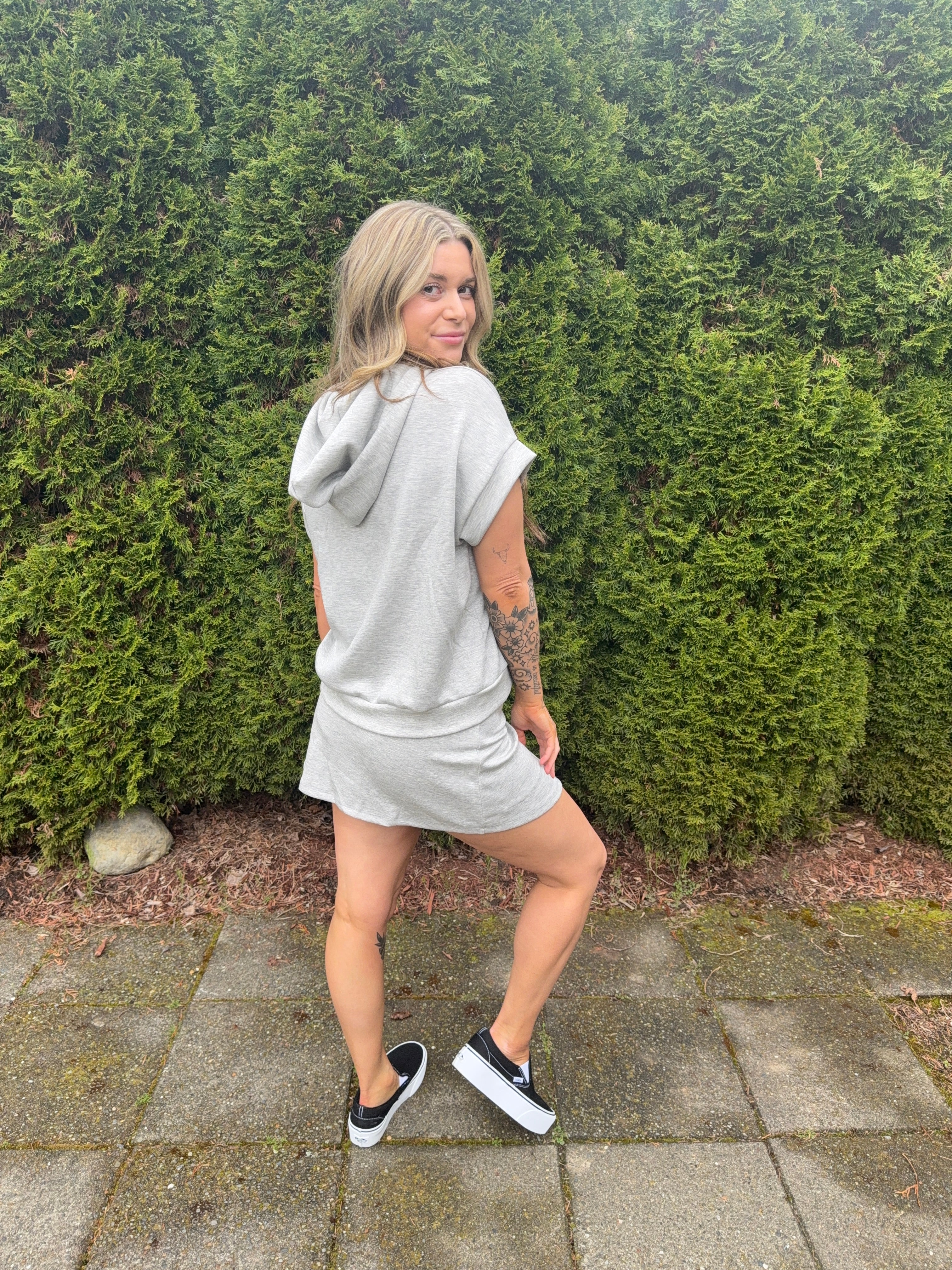 ‘Sporty girl’ Skort Lounge Set