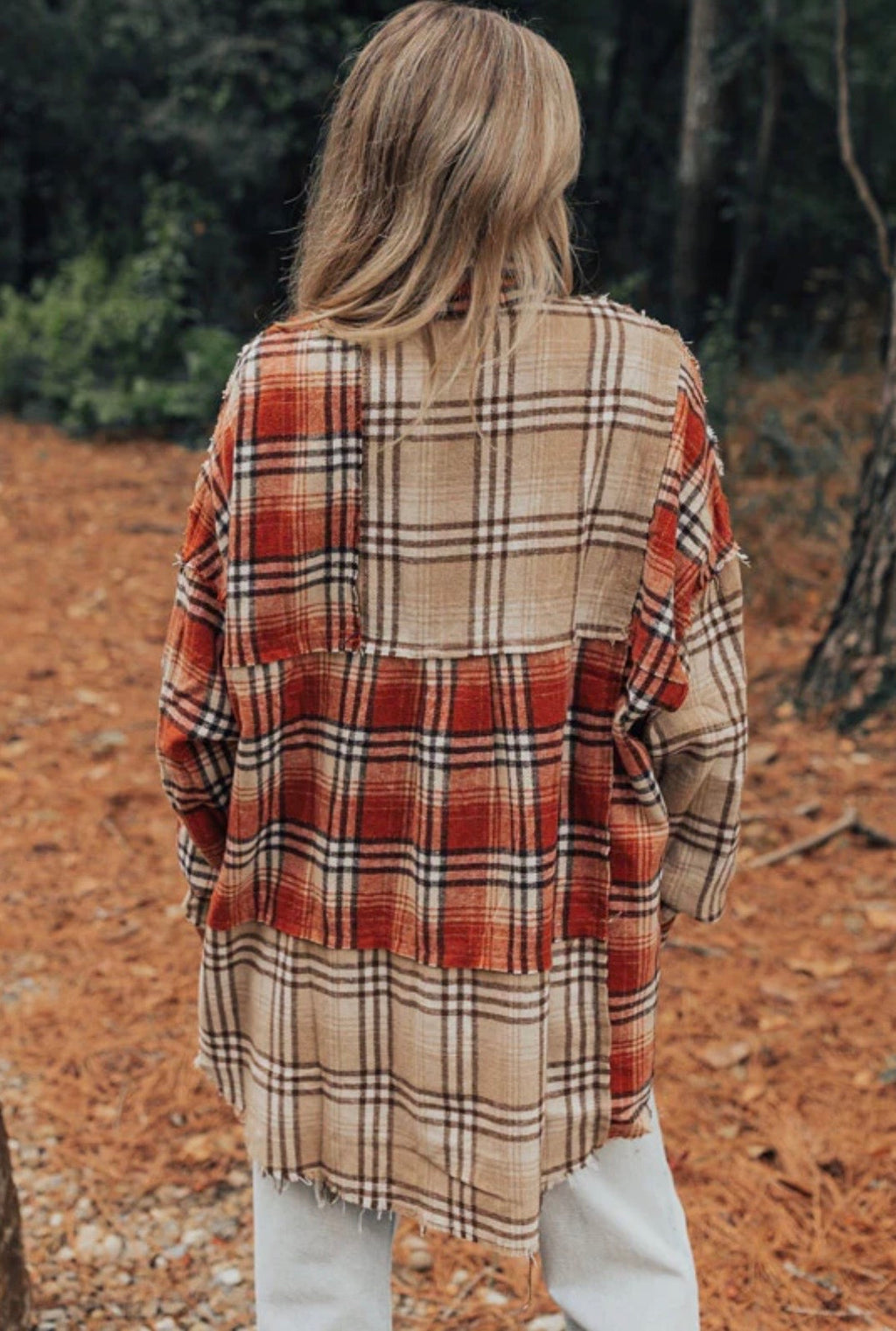 Plaid Button up/Jacket