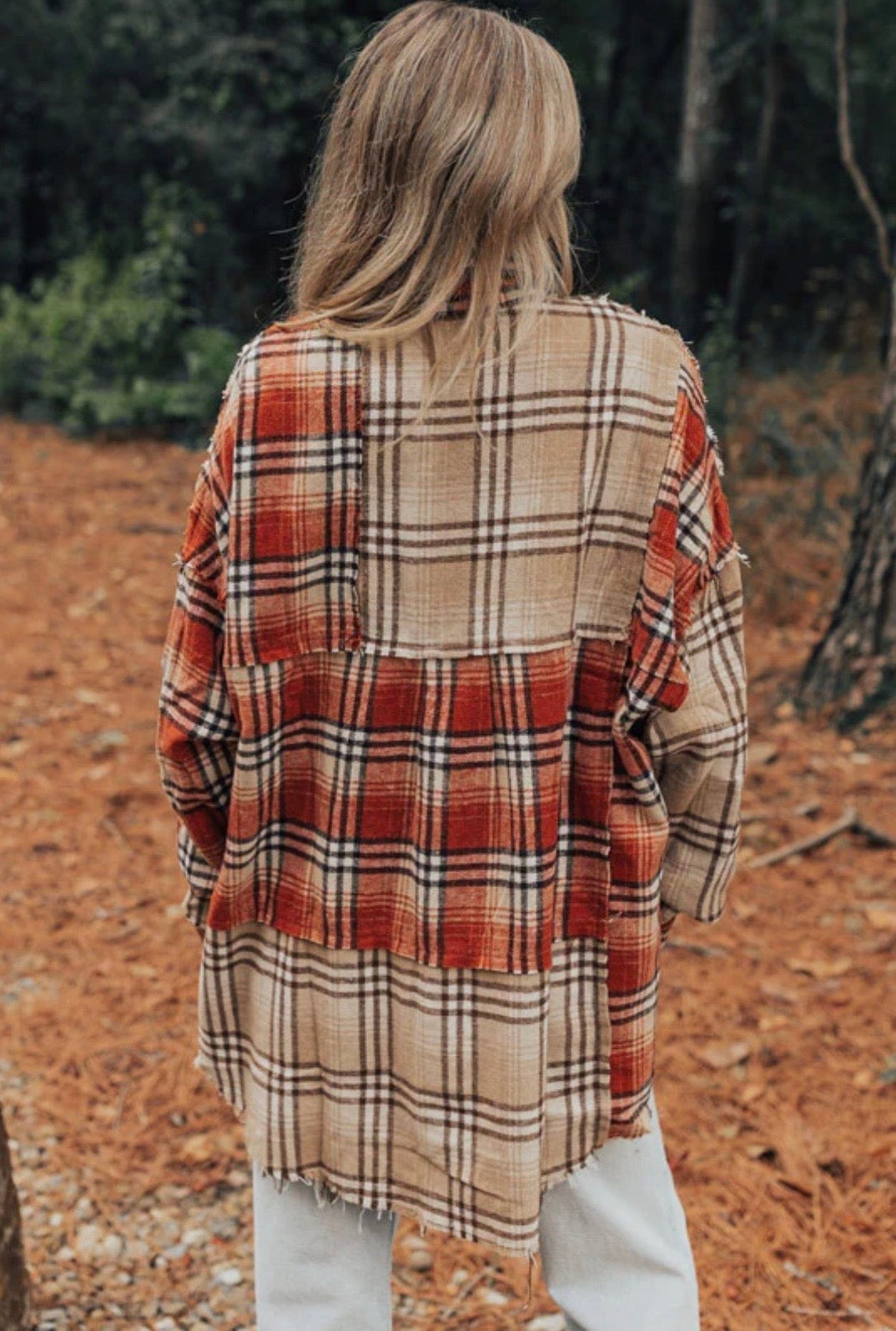 Plaid Button up/Jacket