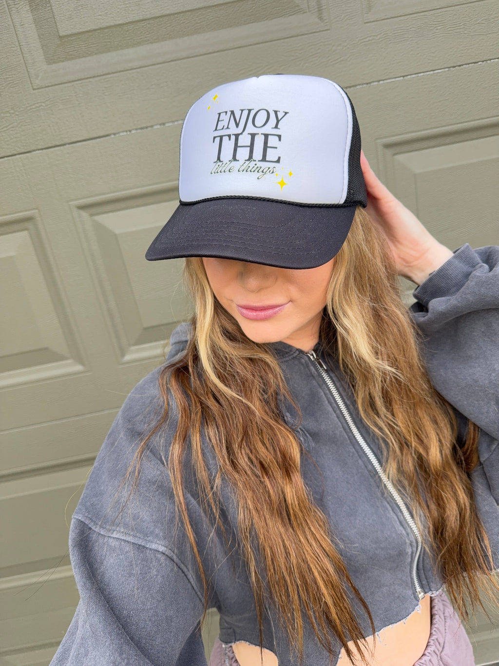 Enjoy the little things Trucker Hat