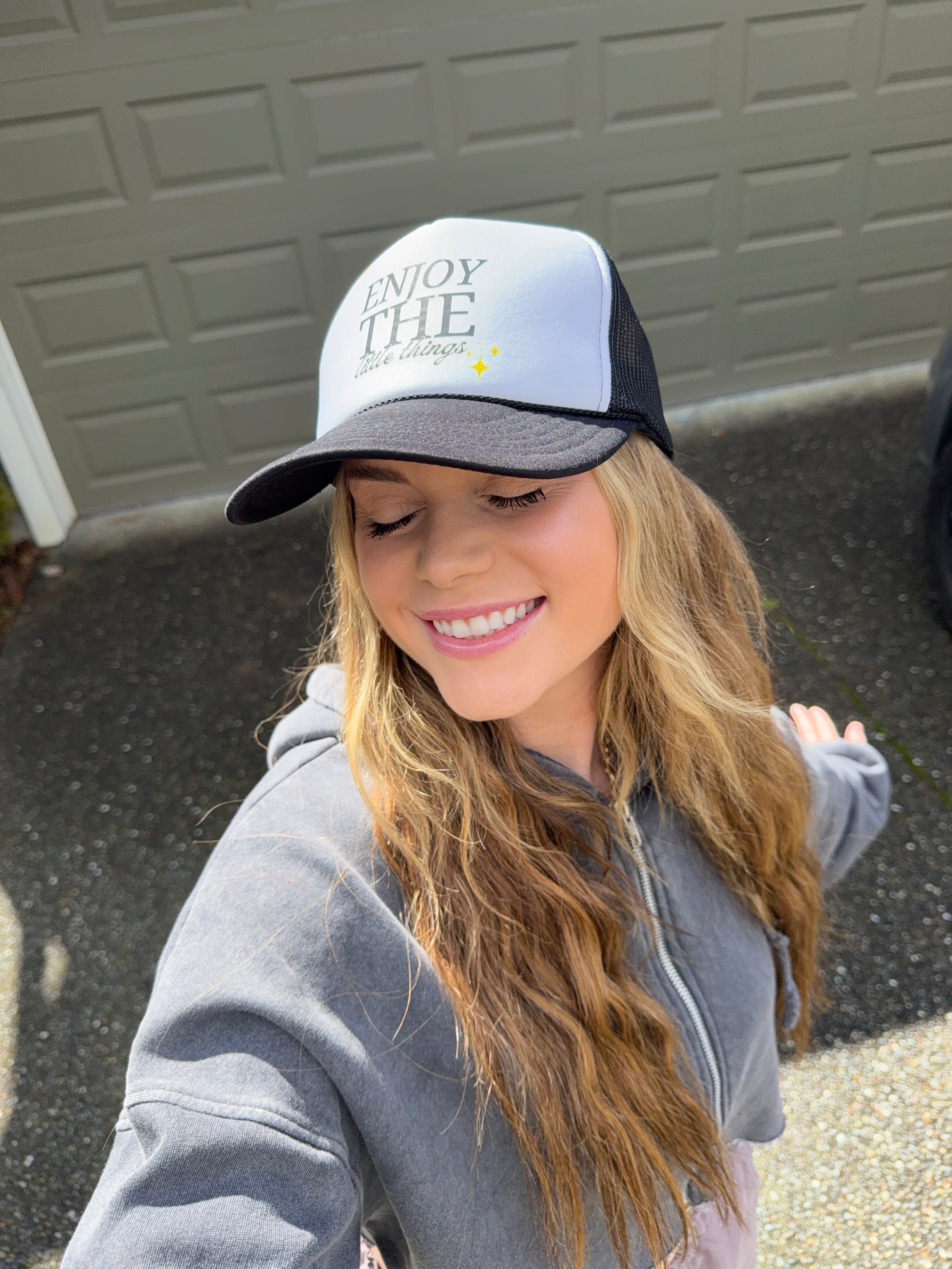 Enjoy the little things Trucker Hat