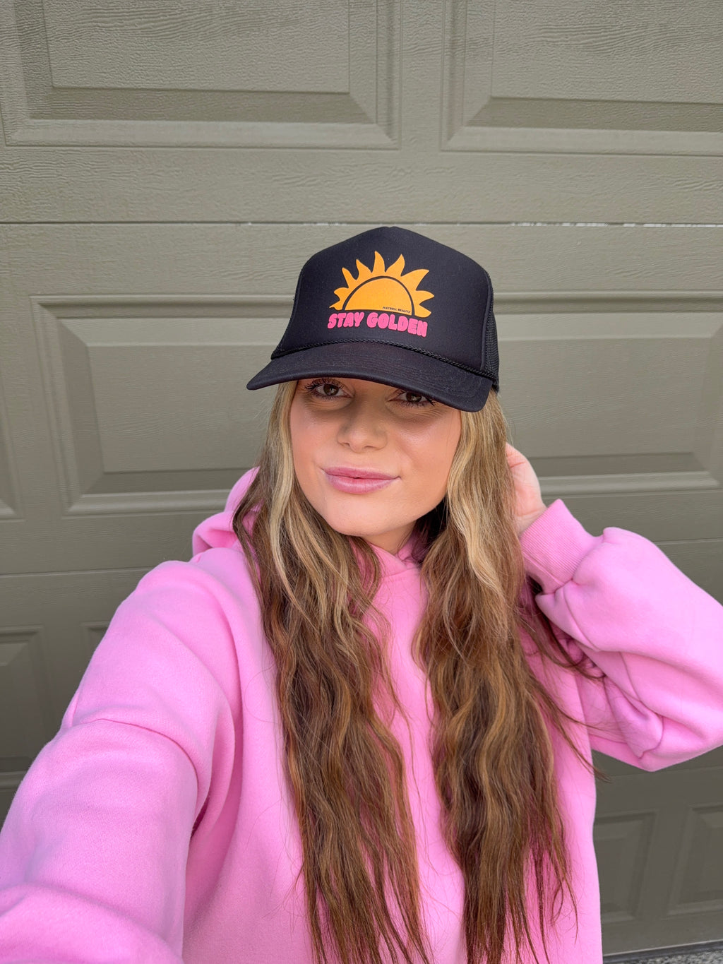 Stay Golden Trucker Hat