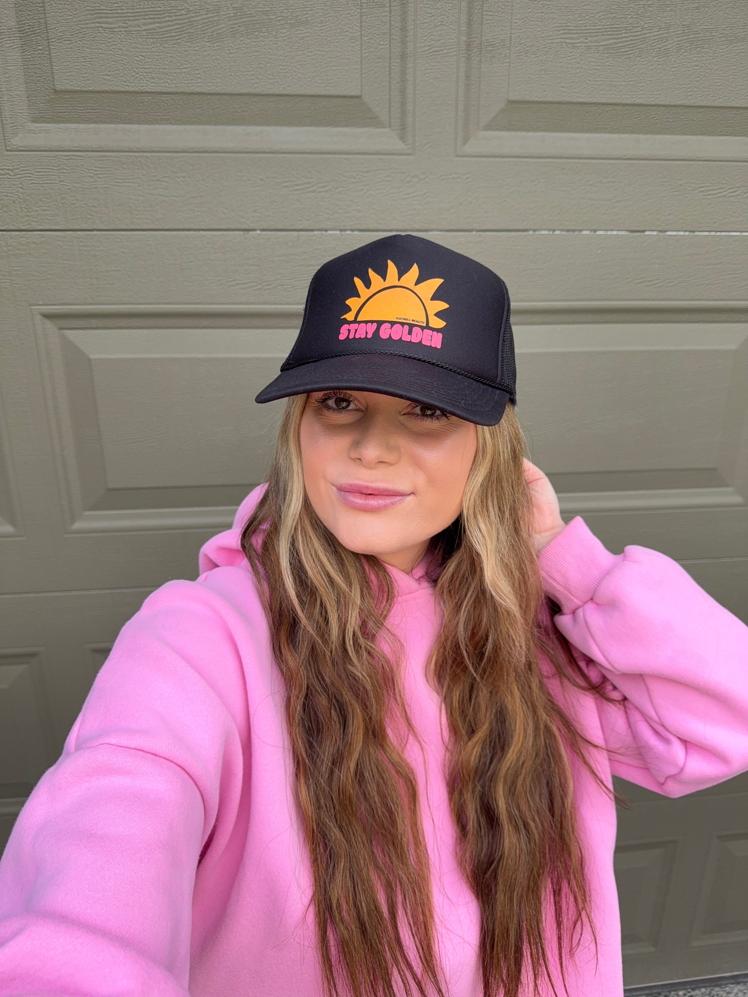 Stay Golden Trucker Hat