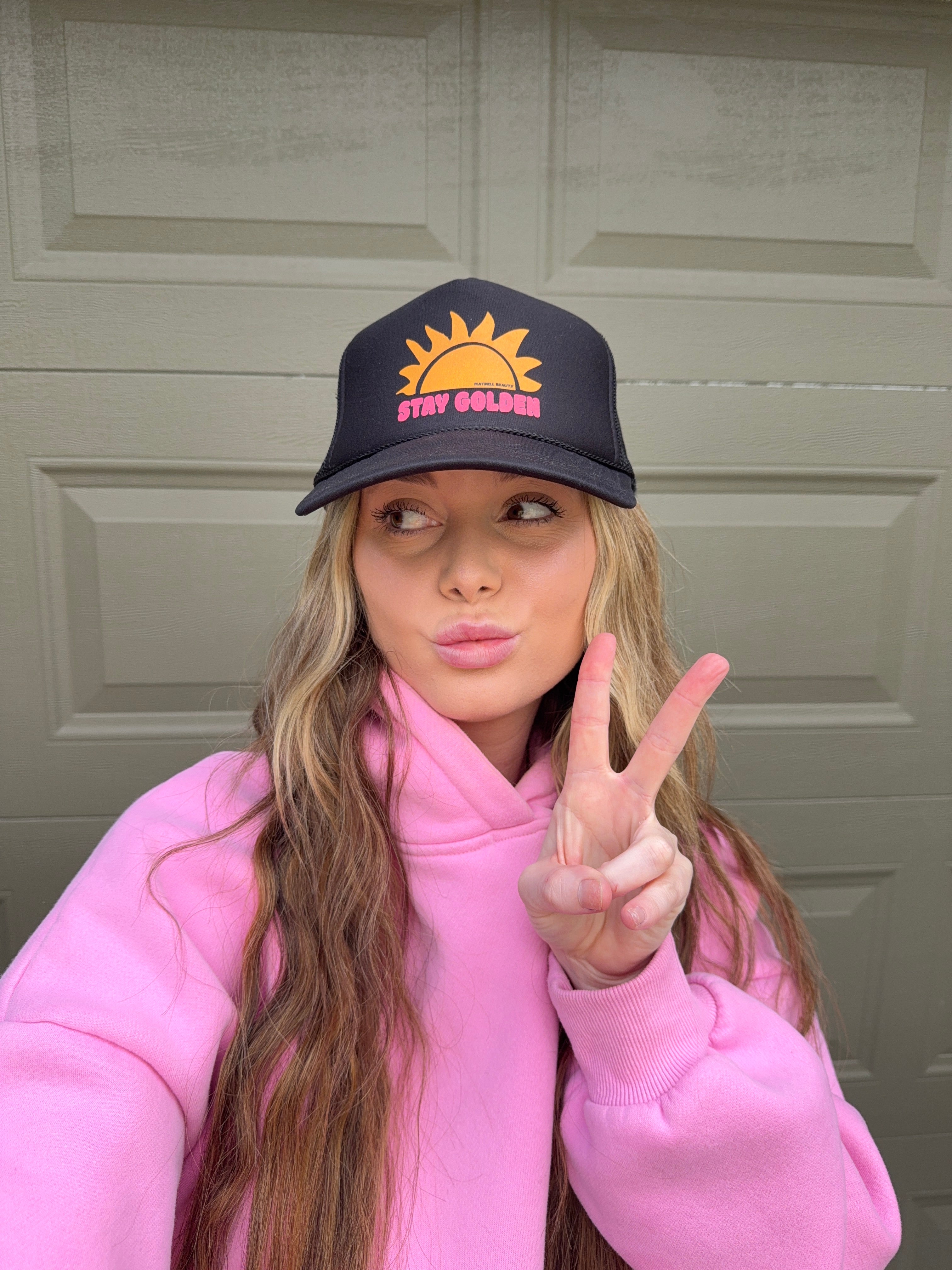 Stay Golden Trucker Hat
