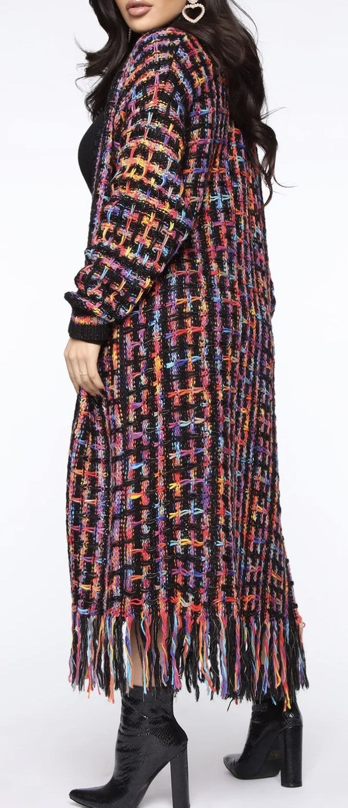 Color Pop Long Cardigan