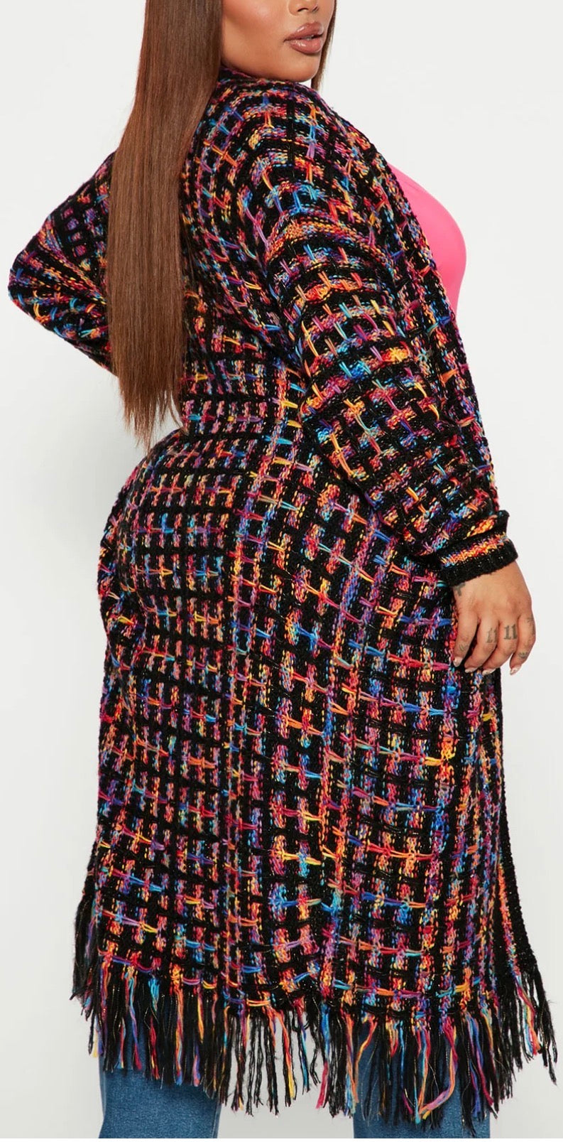 Color Pop Long Cardigan