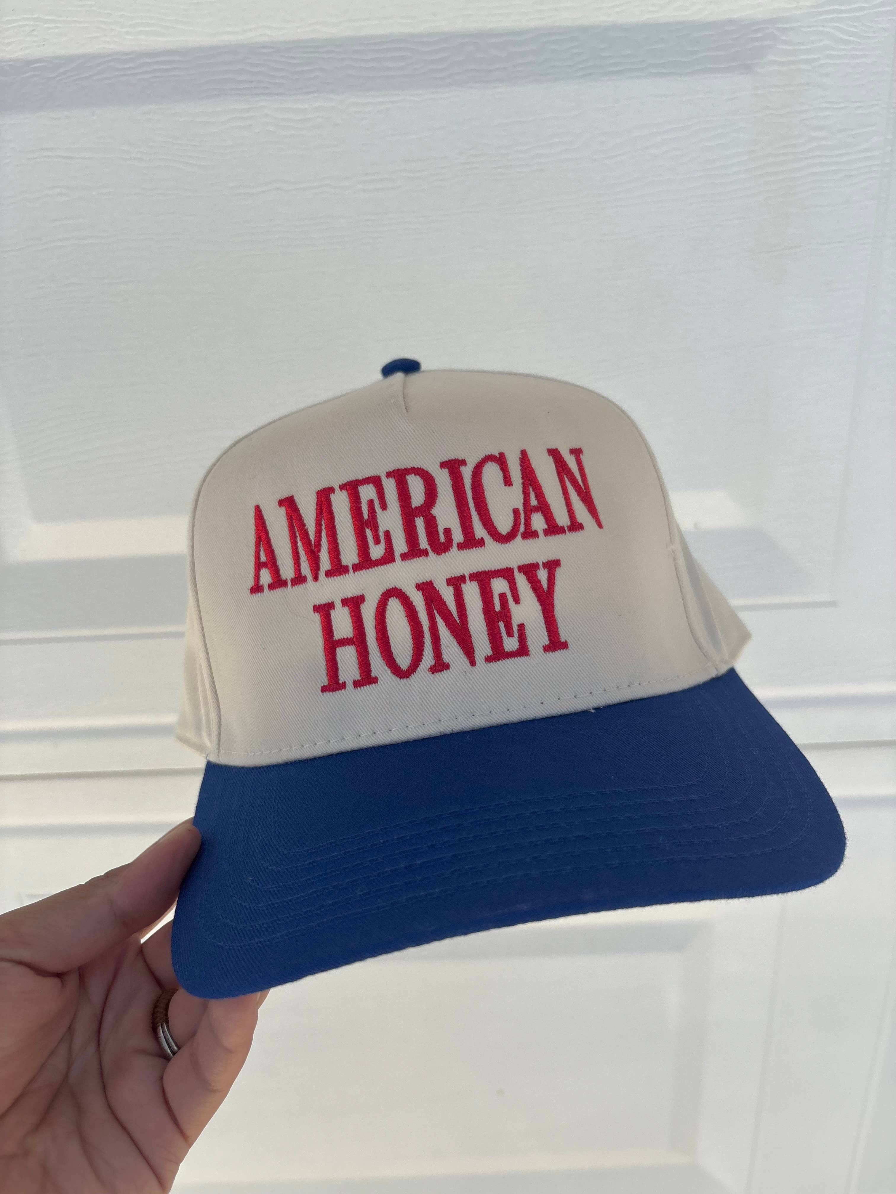 American Honey Embroidered Trucker Hat