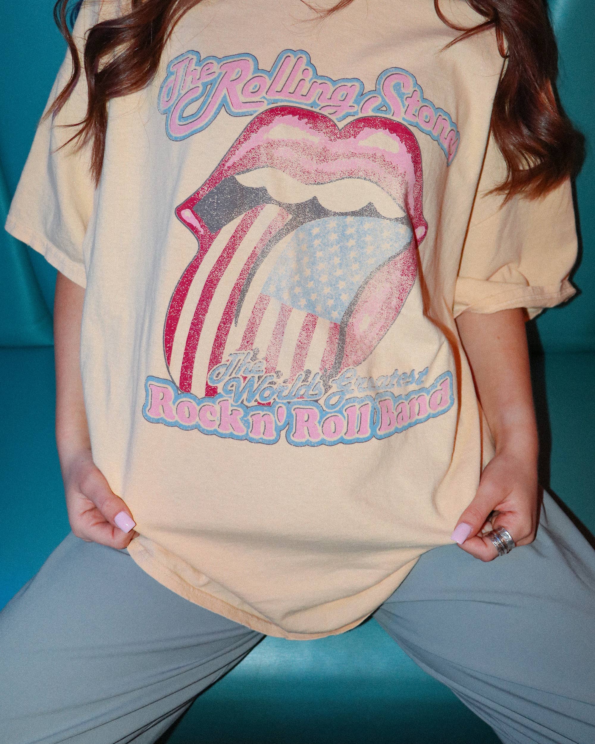 Rolling Stones Yellow Graphic Tee (S-2XL)