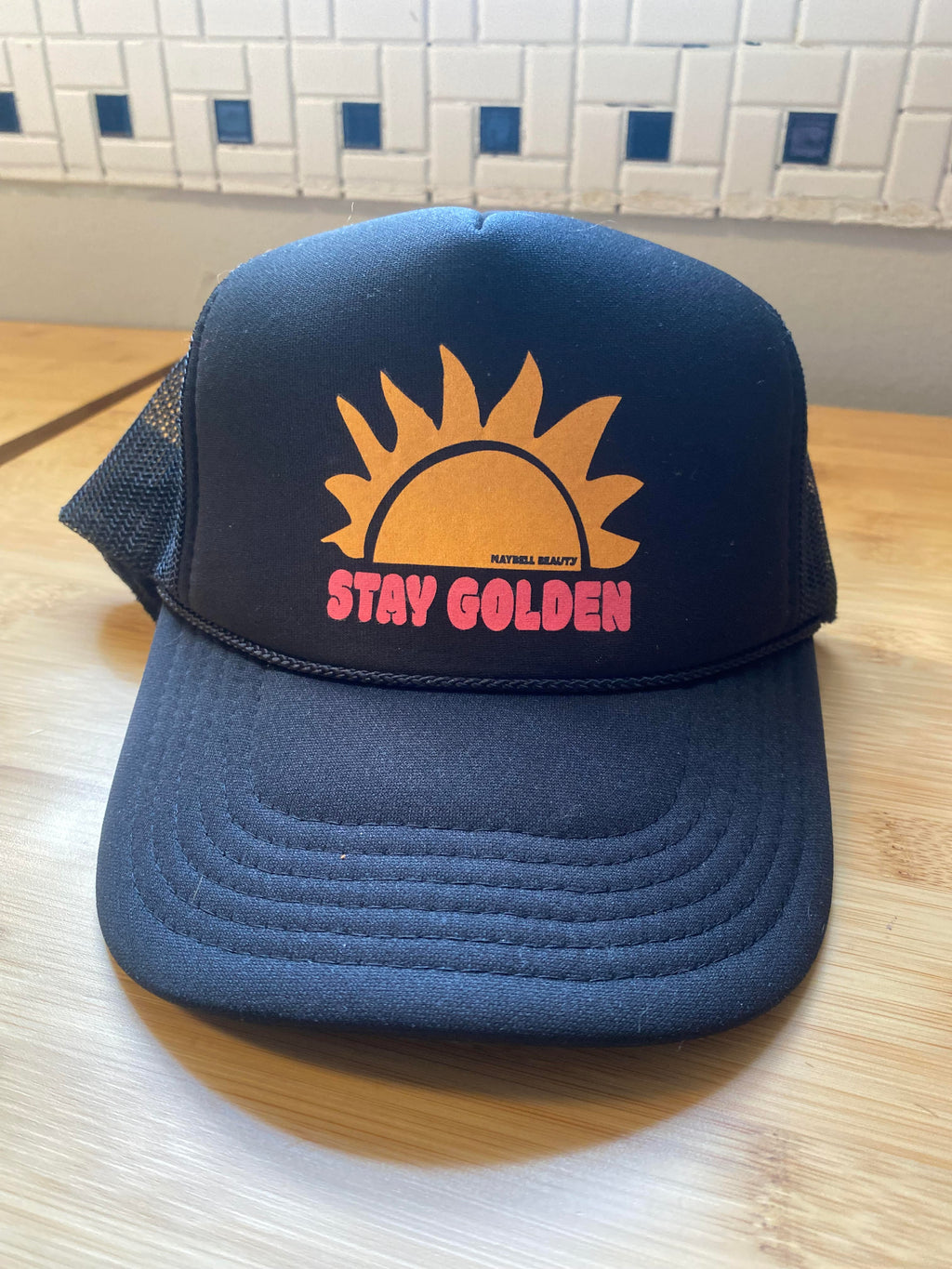 Stay Golden Trucker Hat